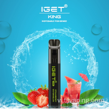 Iget king 2600 puffs vape vape vape